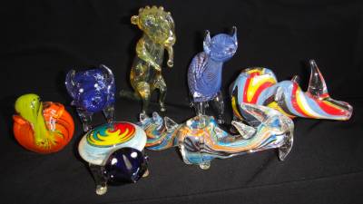 Smoke Pipe Shop Glass Animal Pipes Collection